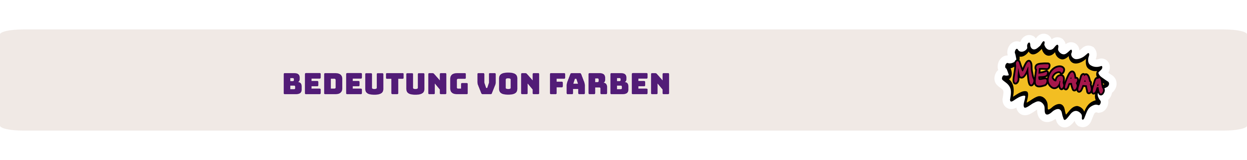 Bedeutung von Farben
